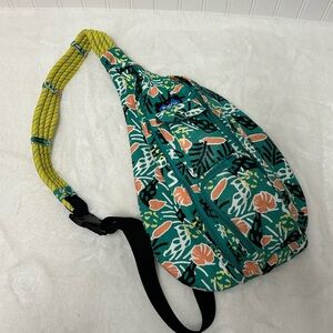 Kavu Sling Rope Bag Jungle Party Design Camping Hiking Travel Backpack
